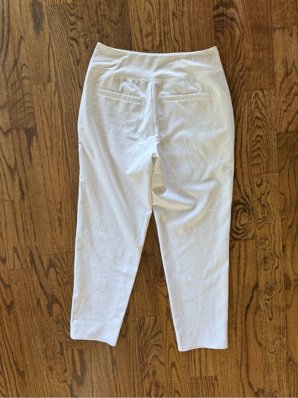 Athleta Endless High Rise Pant Straight Leg Women’s 6 Medium White Slacks Taper - Picture 4 of 8